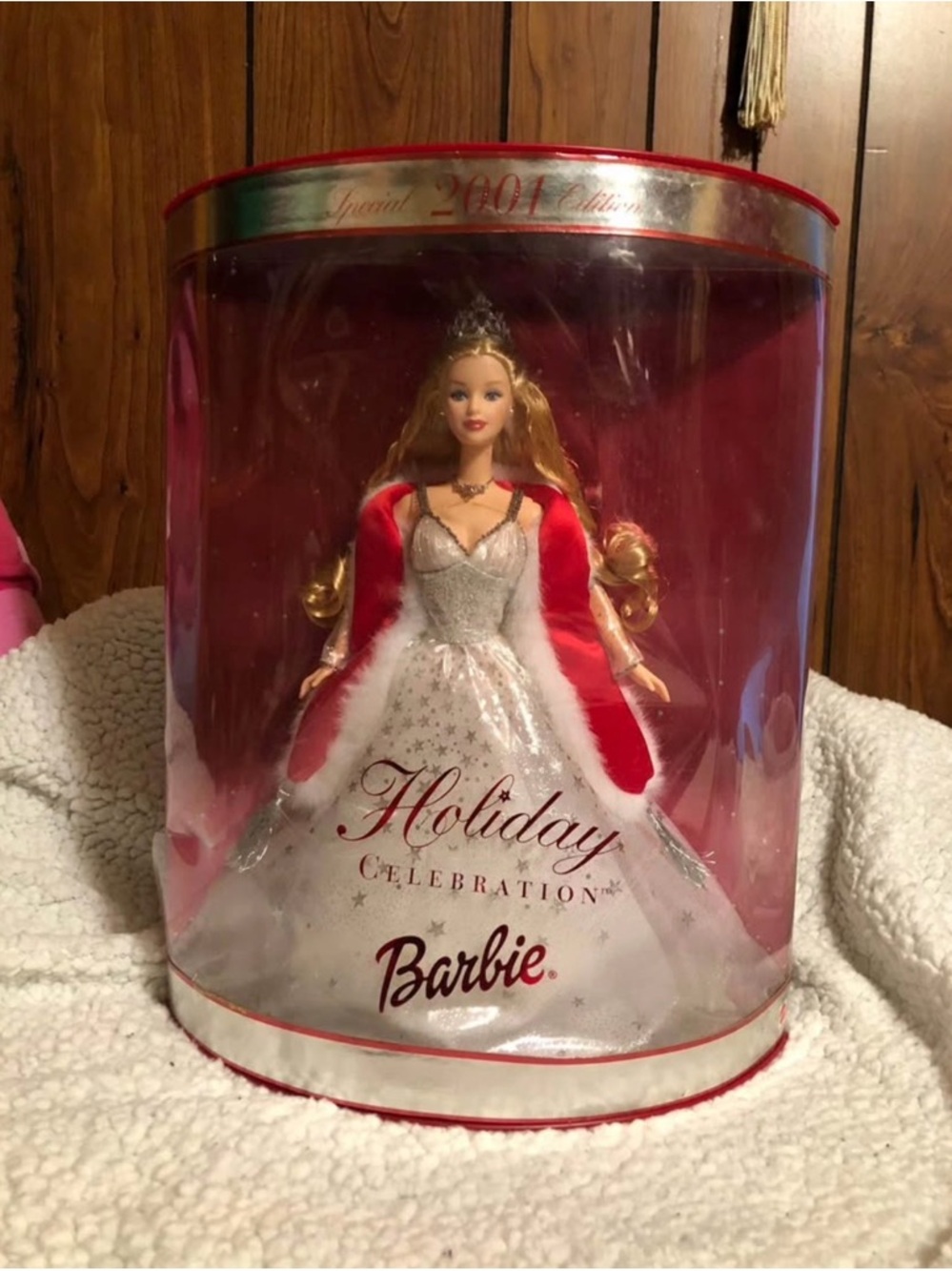 Barbie Holiday Celebration Doll - Red, White & Silver